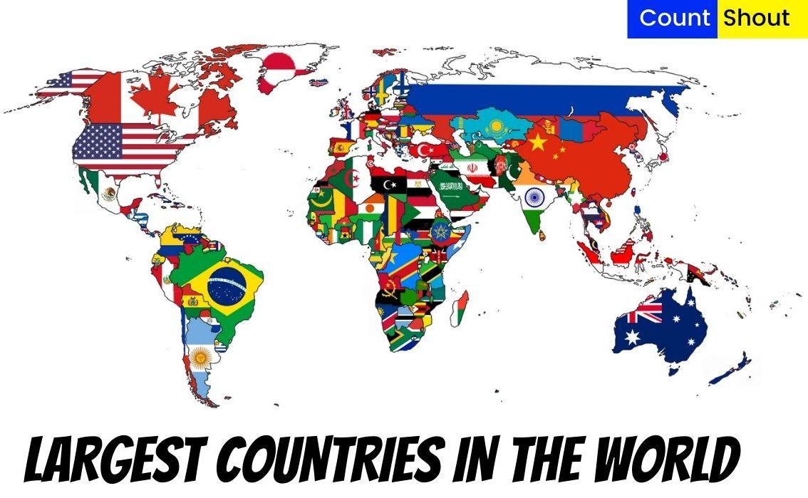 The Top 10 Largest Countries in the World.